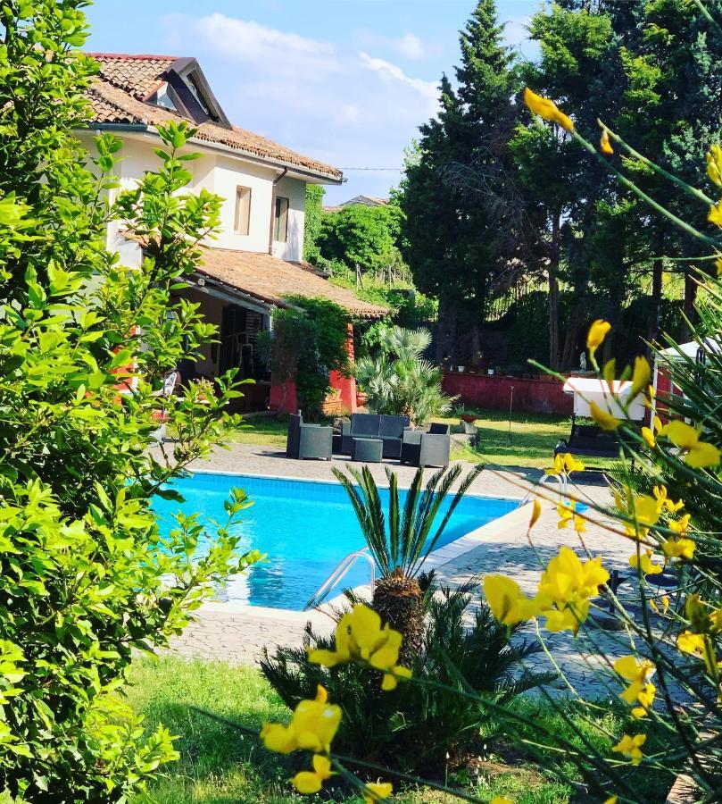Villa Alessio - Case Vacanza Con Piscina Sull'Etna Puntalazzo Kültér fotó