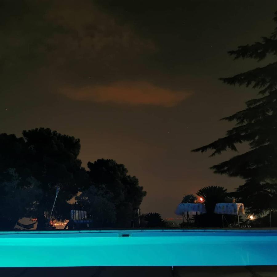 Villa Alessio - Case Vacanza Con Piscina Sull'Etna Puntalazzo Kültér fotó