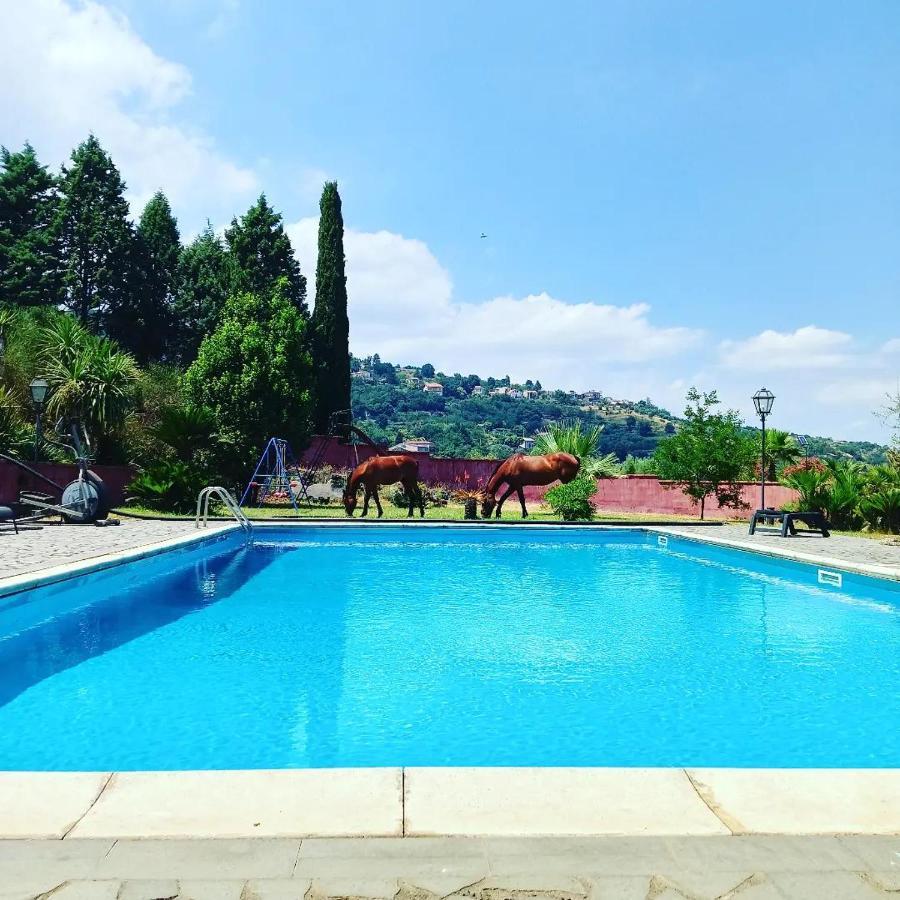 Villa Alessio - Case Vacanza Con Piscina Sull'Etna Puntalazzo Kültér fotó