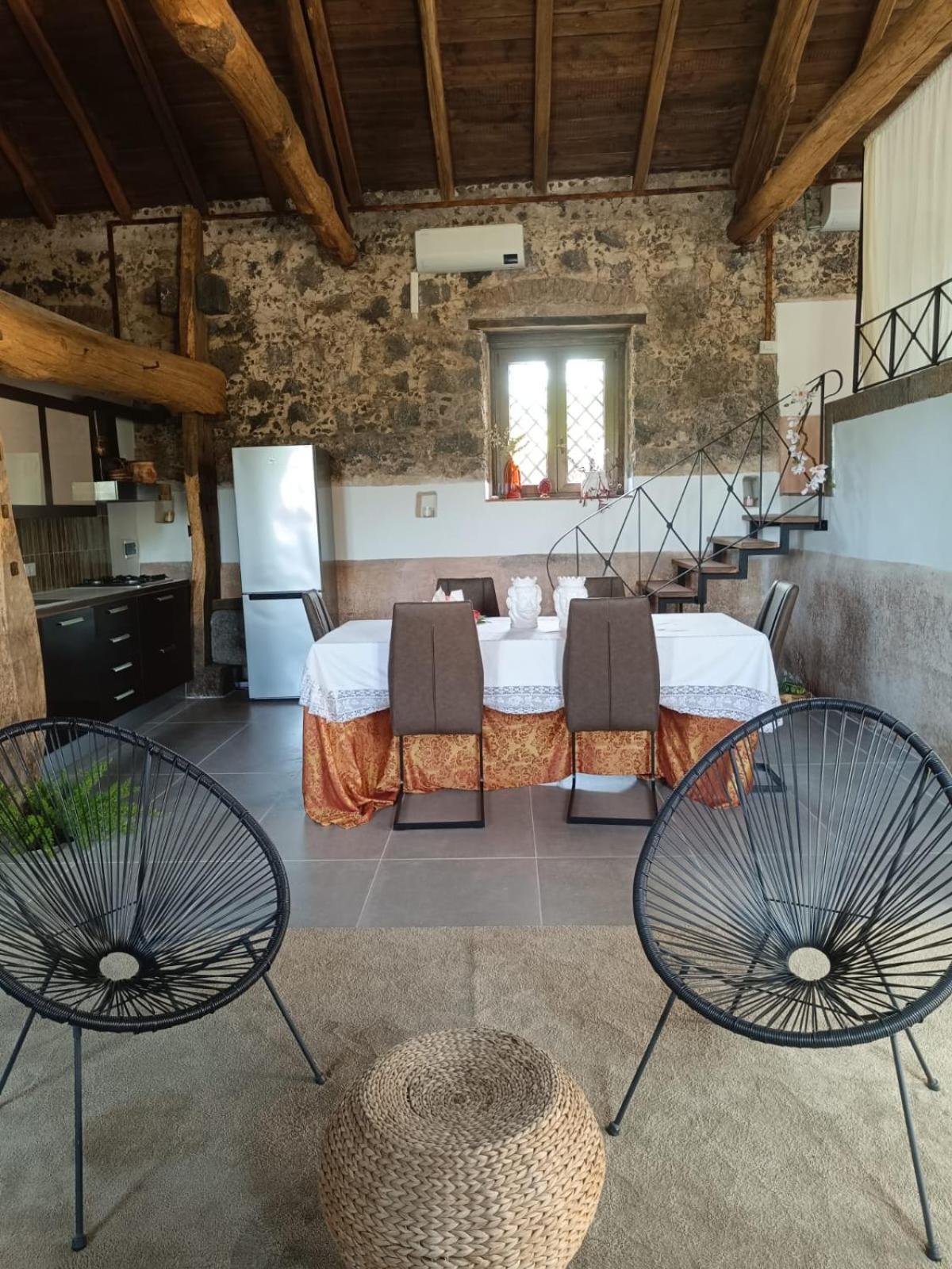 Villa Alessio - Case Vacanza Con Piscina Sull'Etna Puntalazzo Kültér fotó